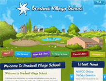 Tablet Screenshot of bradwellvillageschool.co.uk